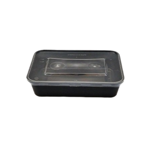 500_Ml_Black_Rectangular_Container