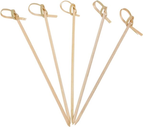 Bamboo Skewers - Knotted
